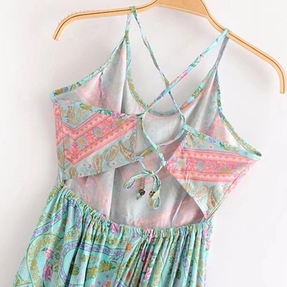 5⭐️ FAV BESTSELLER Hippie City Lights Maxi Dress - Picture 4 of 7